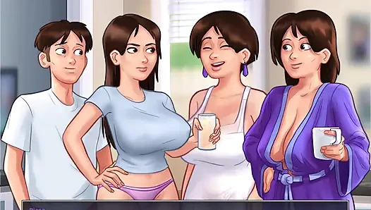 Summertime saga: the nurse helped Johannes