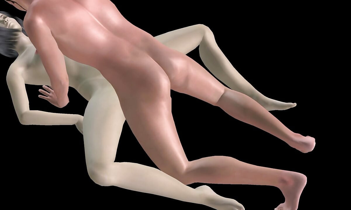 Animeret 3D Porno - Asiatisk Mand Kneppe Smuk Pige I Missionær Fisse & Røv Creampie