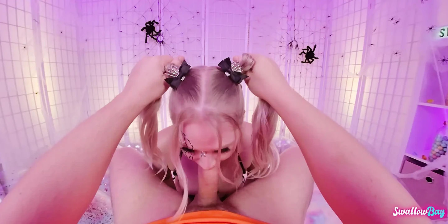 Halloween Deep Sucking with Harley King