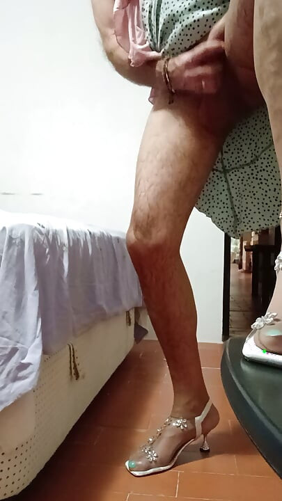 Crossdressing at home - Friday night