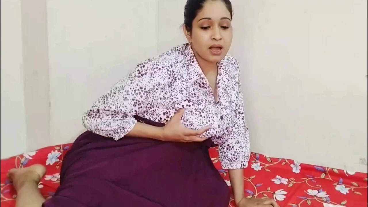 Hot Indian girl fucked herself Cucumber in her ass and pussy with loud moaning