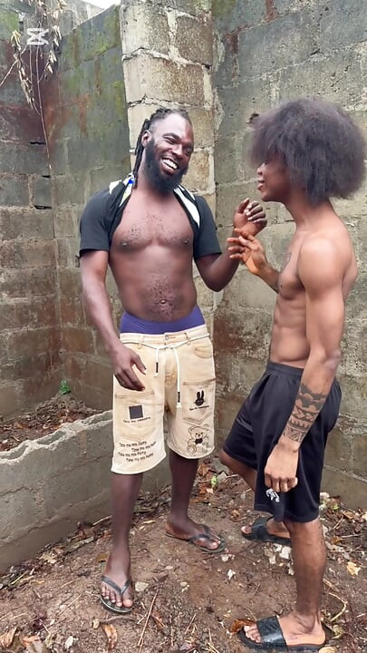 BBC Daddy Fucks Black Twink Outdoors