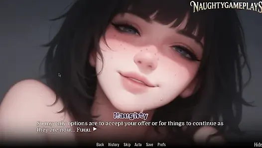 Obsessed Lucy Part 10 By VNGTrash - Gorgeous Natural Babe with Big Tits Takes It All - 3D Game