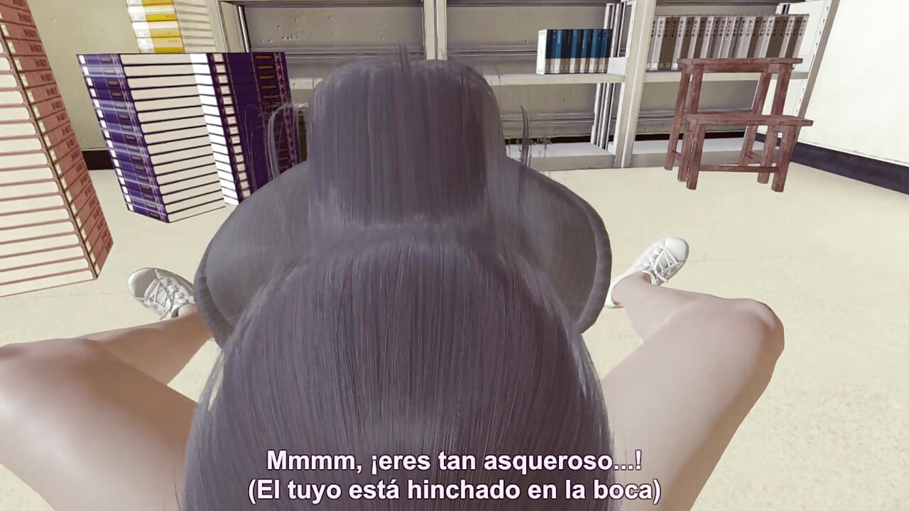 PROFESOARA FACE SEX CU ELEVUL ÎN BIBLIOTECĂ TABU CU VEDERE LA PERSOANA 1 + 18 3D HENTAI