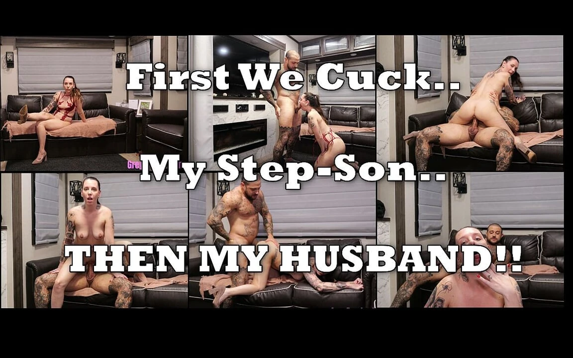 Eerst bedrukten we mijn stiefzoet en nu mijn man