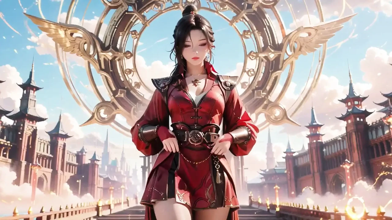 Red Armor Queen in the Floating City! Epic Fantasy Tease.