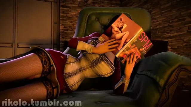 Futa Miranda and Sheva fuck on Christmas Eve