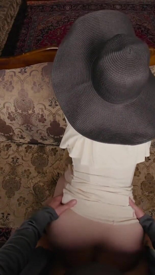 VR Conk: Busty Brunette Lady Dimitrescu Fucks And Masturbates In Resident Evil Village Cosplay Parody pt.2 | Clip 1