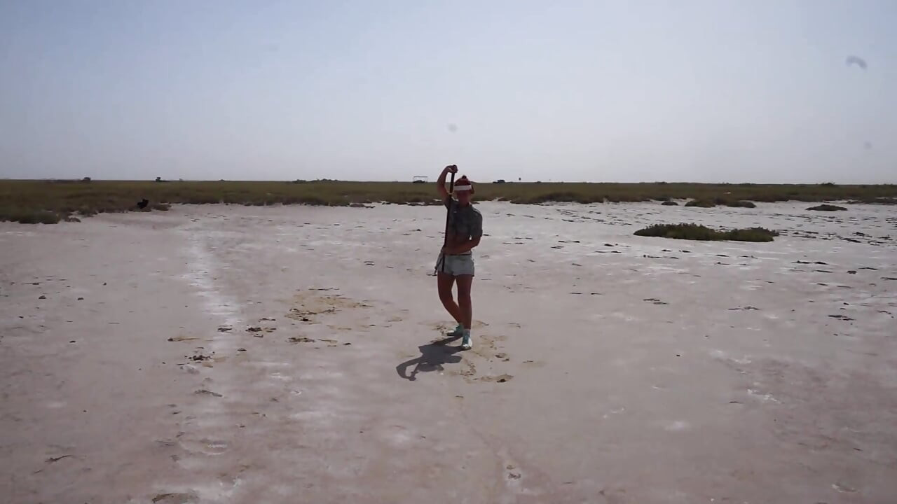 Katana Elton tuz gölünde