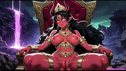 Demon-königin will geil, Ai animation