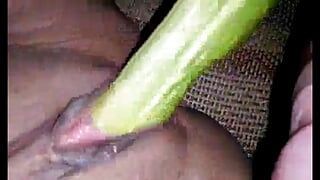 Coño vegetal, video porno hardcore
