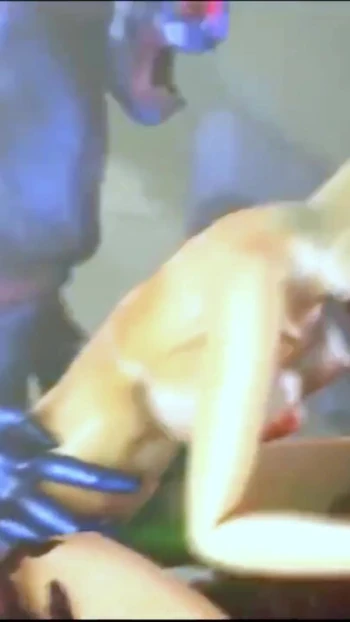Must-see moment from "Threesome with two big cock monster - Hentai 3D 56"