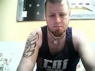 Straight guys feet on webcam #212