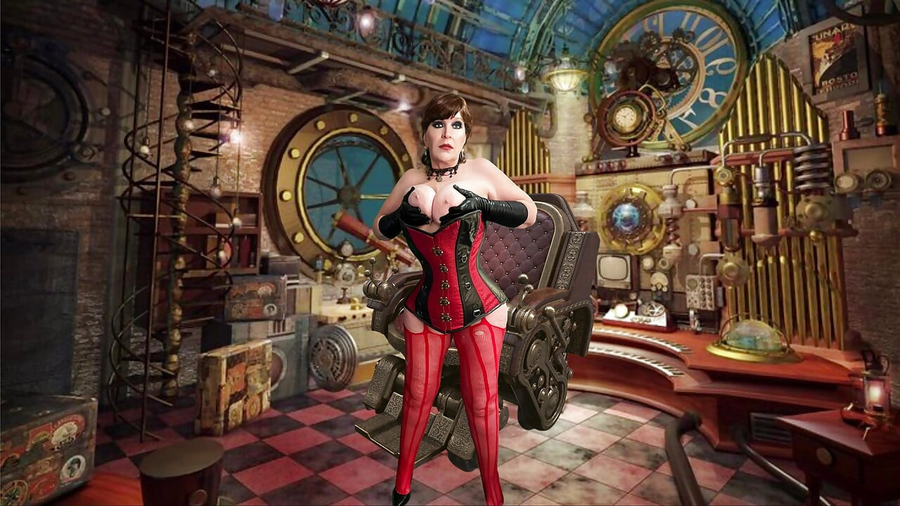 Granny BIjou: Steampunk'd Brothel Bunny Fuck Slut 92925CAMS146M