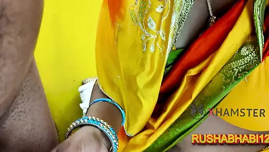 Indian Wife and Husband's Friend Both Had Sex Secretly When Wife Was Angry with Husband