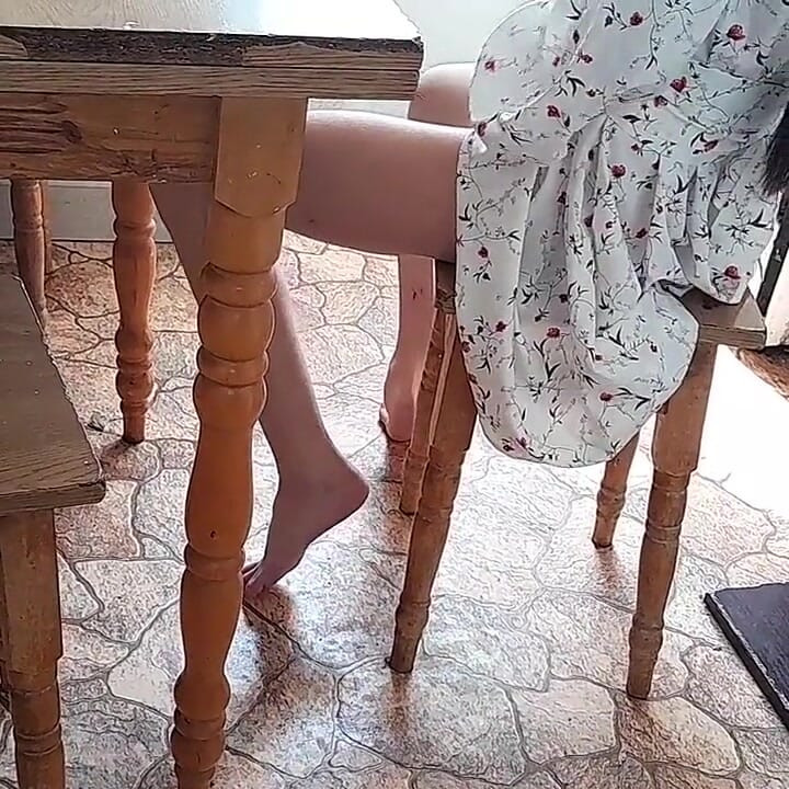 I Caught My Neighbor Moaning Loudly and We Cums Together