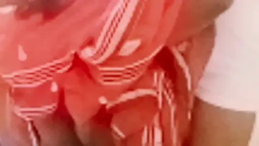 Desi Indian Tamil BBW Wife Latha Standing Hug Ass Squeeze & Pussy Lick by Financier for Debt Pay!