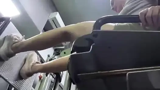 Тренировка Jucielussie в спортзале
