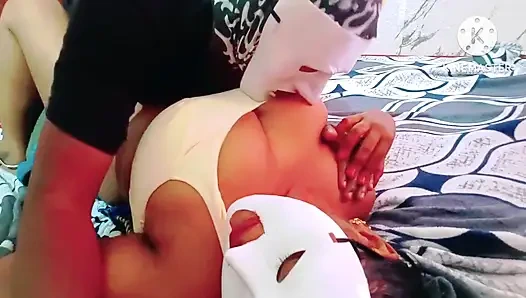 StepDad Caught His stepDaughter While Speaking with Her BF Then He Punished Her - Full Tamil Audio with Loud Real Moaning