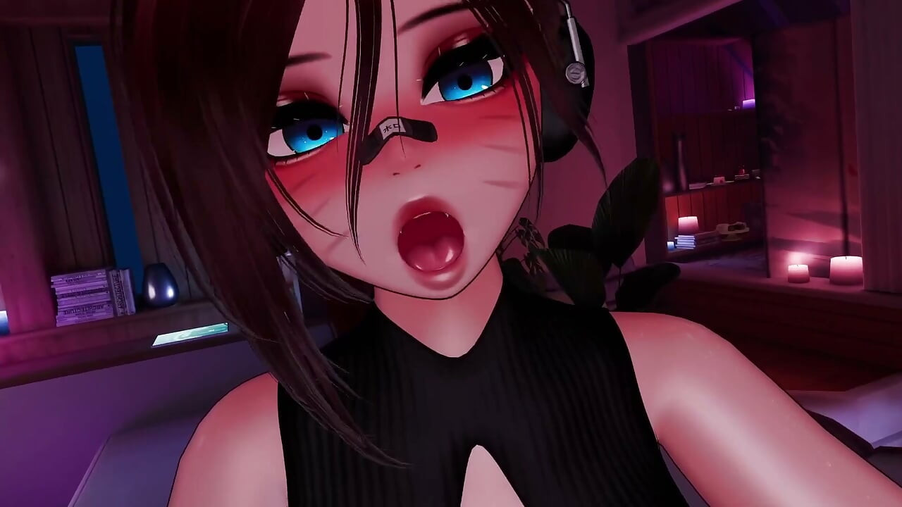 Onzedelijke catgirl geeft je geweldige natte toppy en wordt non-stop gefokt