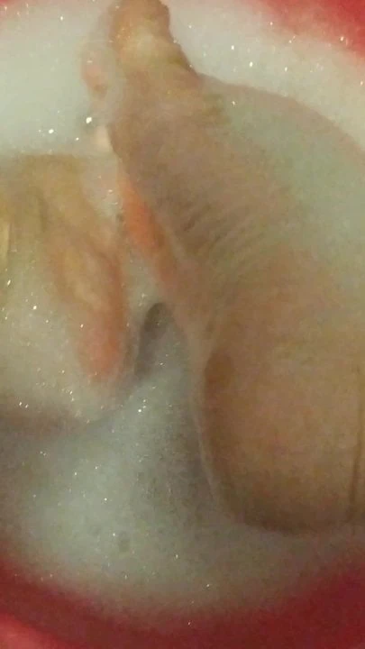 Home made pedicure