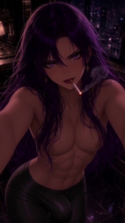 transgender anime fantasy first time with desperate transgender girl wants you to stay the the night | Clip 1