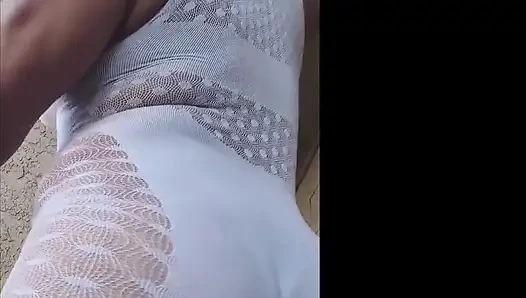 Of Course I Have to Walk in My Mesh Outfit with a Plug. Fuck These Uptight Assholes!
