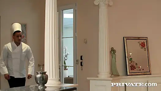 Rachel Adjani, schönes französisches schätzchen, das für Privat debütiert