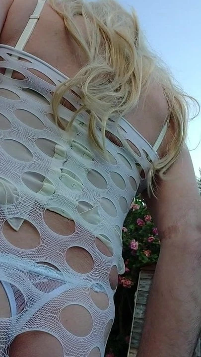 Me in the garden
