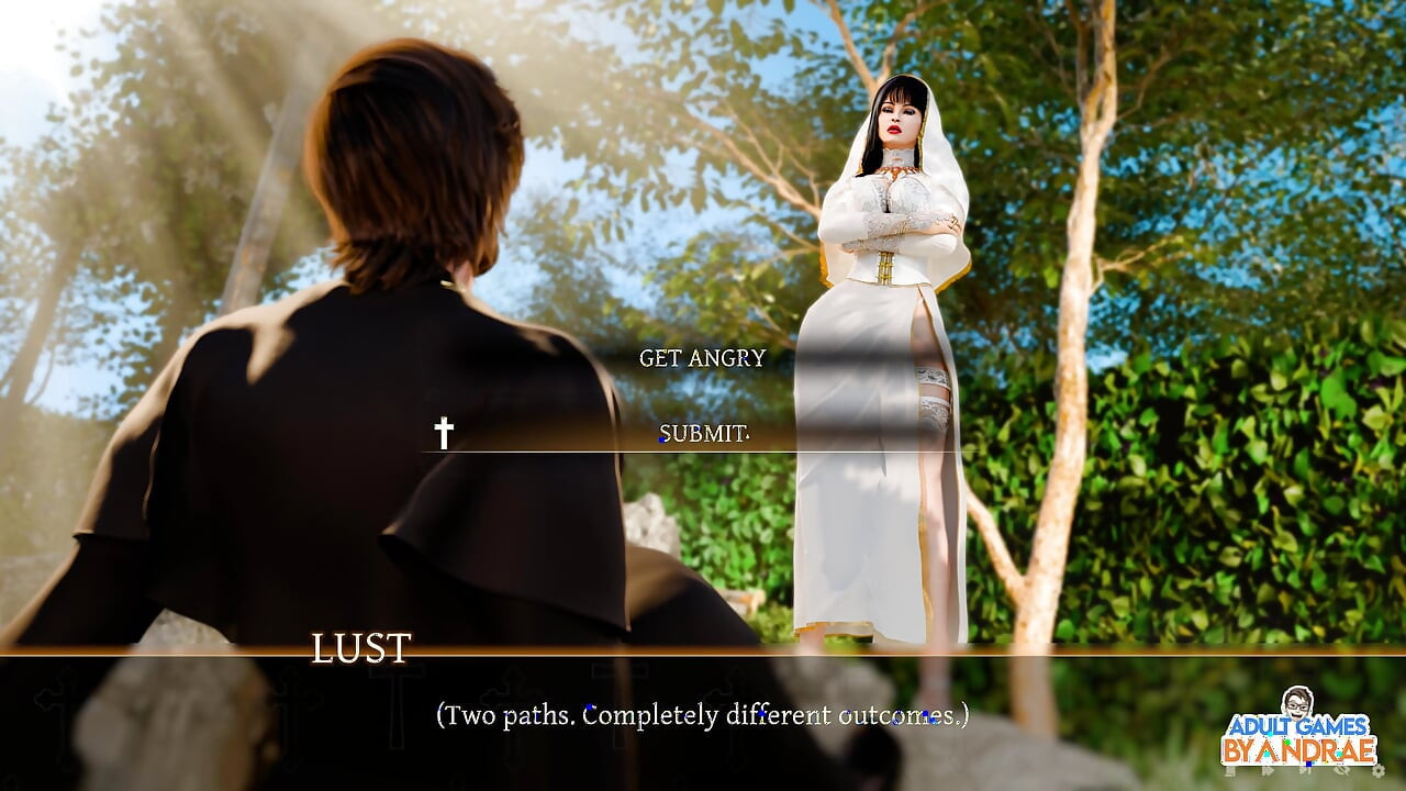 Sisters in Sin Gameplay Part 11 - Rebecca Confronts Lust in the Garden