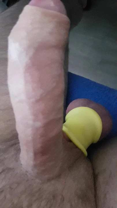 Trek mijn grote pik af