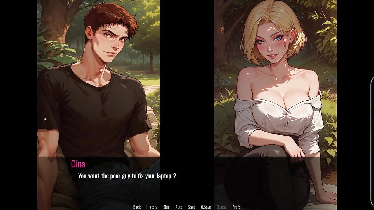 A Hot Redhead Stripper Gives a Lap Dance- Welcome to Port Haven #4 Gameplay