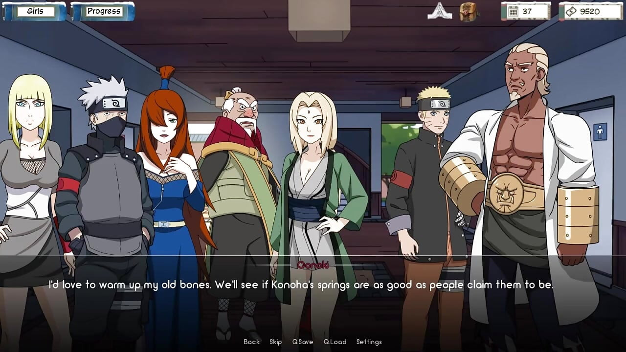 Naruto Hentai - Naruto Trener v0.17.2 Dio 72 Dvije seksi cure se igraju od Loveskysan69