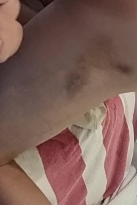 Tøs Kone Onanerer, Blowjob, Sprøjte