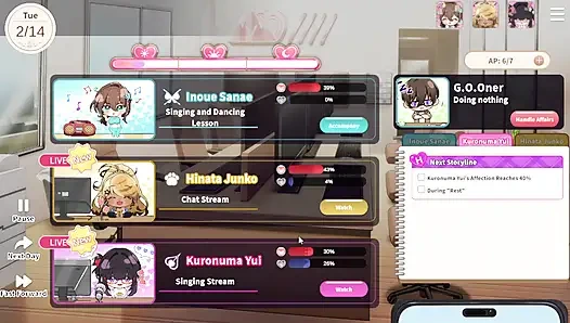 3 v-lovers inoue suka banget nyepong, jilat kontolmu, dan telan spermamu