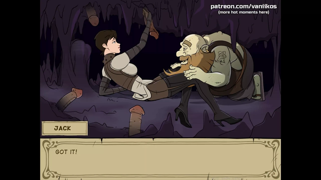 女巫猎人训练 - 大屁股青少年与巨大的华丽胸部抽搐侏儒丑陋的鸡巴并吞下他的精液 - #3