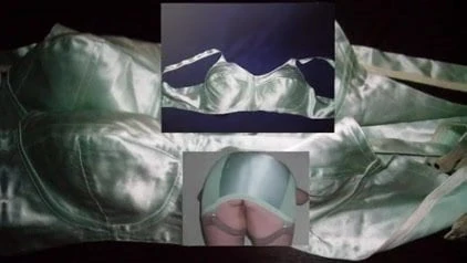 Sexy satijnen lingerie