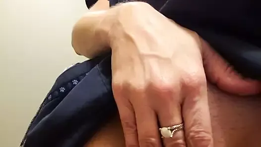 Wife rubbing pussy