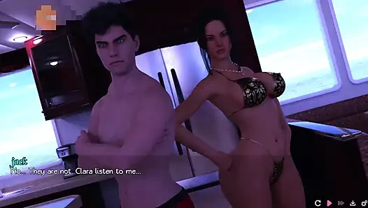 Pure love #17 - Jack and the girls had fun on the boat