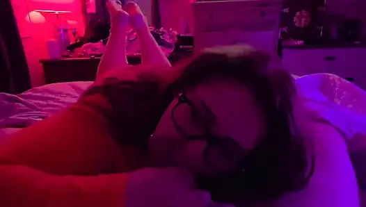 Грязный минет, дрочка ногами и трах? Джирки!