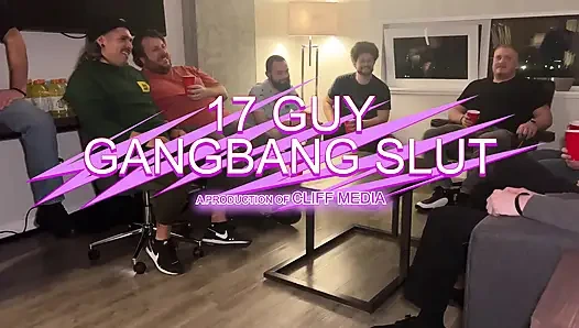 16 typen, gangbang-schlampe Vanessa Cliff - Cliff media productions