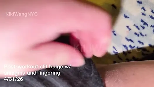 Dirty Big Clit Smegma Asian Ftm Teasing