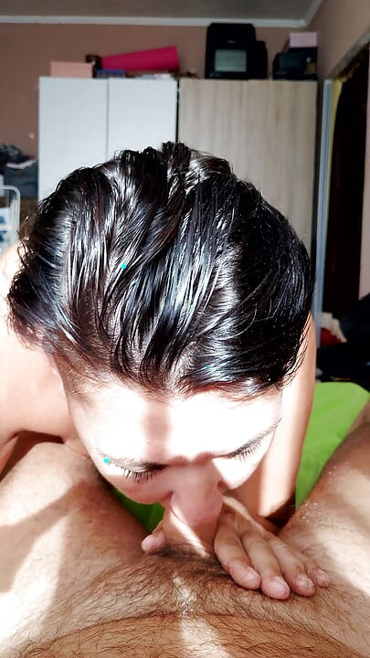 Žudnja za spermom, pušenje i gutanje ujutro