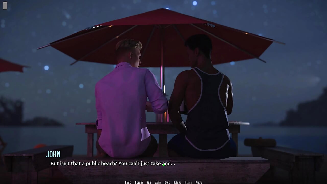 Dominos Beach 22 - Nikki nodigt John uit voor haar middernachtfeestje na zijn badmeester try-out Victory