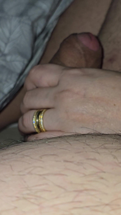 Step mom hand slip into step son big dick in erection for a handjob | Clip 1