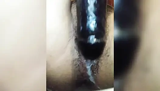 Amateur asiatische sahnige muschi