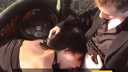 This couple cant wait to fucked high in the air in a hot air balloon