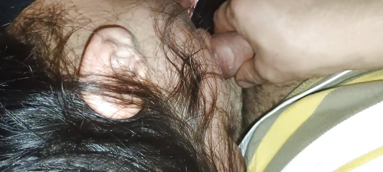 Step dad puts my mouth in his dick and fills my mouth with cum