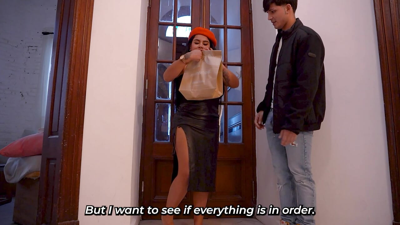 Who would have thought the delivery guy would have such a big dick!