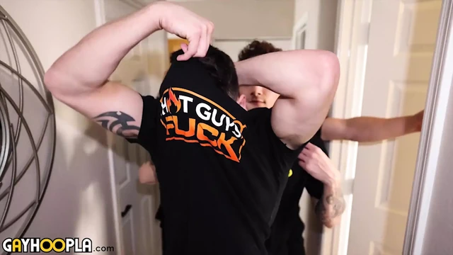 Jordan Joseph Fills Kit Thorne's Tight Ass with His Long, Perfect Cock!